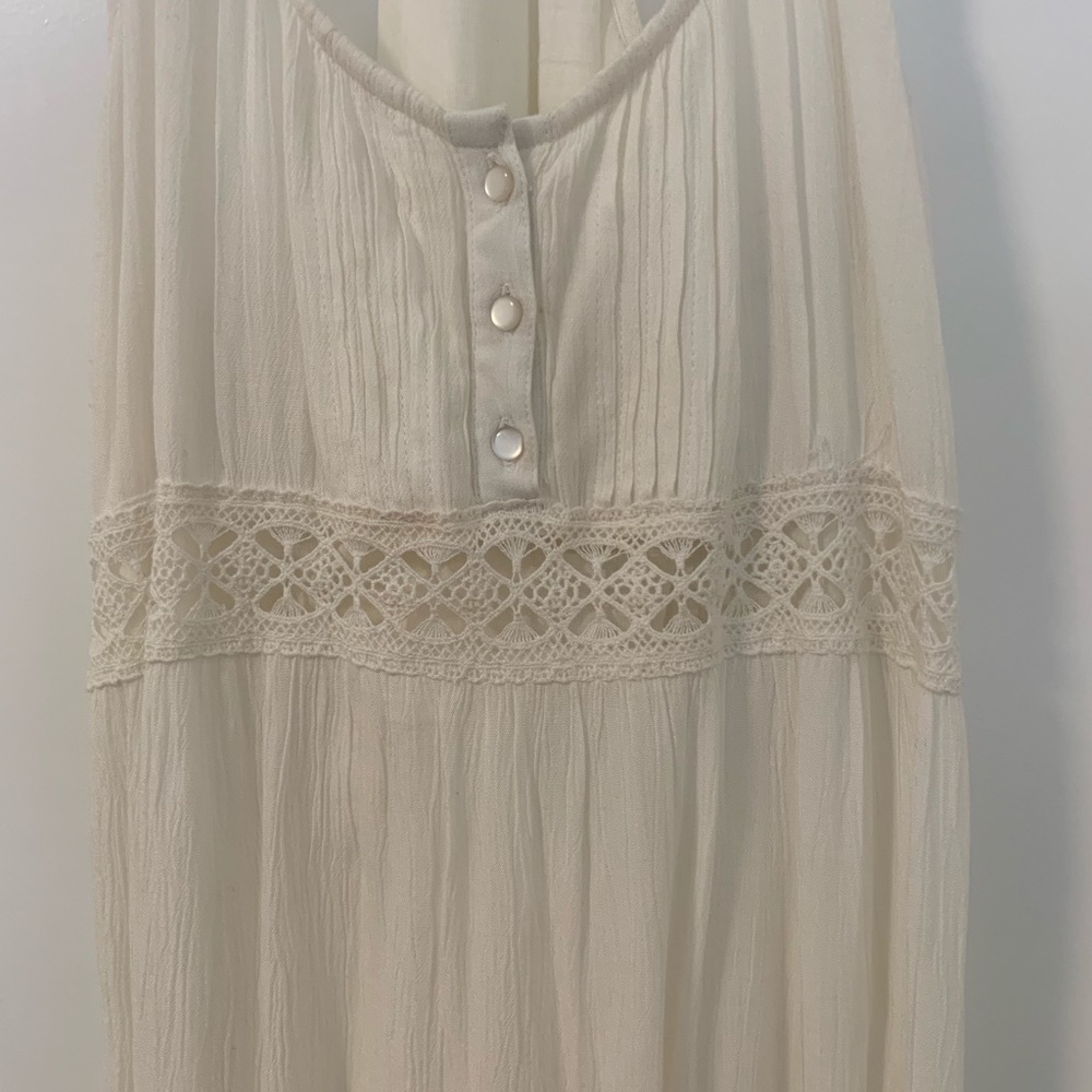 Volcom Vintage White Dress Size Medium